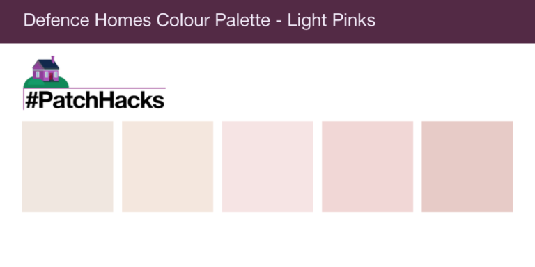 Color Defence Colours New light pink shades added to Defence Homes colour palette – Defence Homes